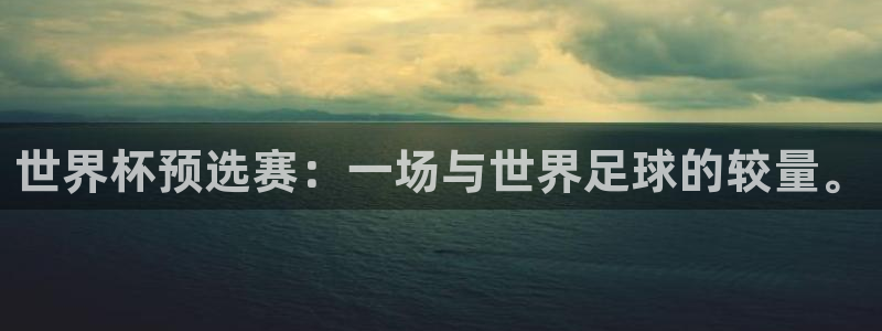 世界杯直播时间：世界杯预选赛：一场与世界足球的较量。